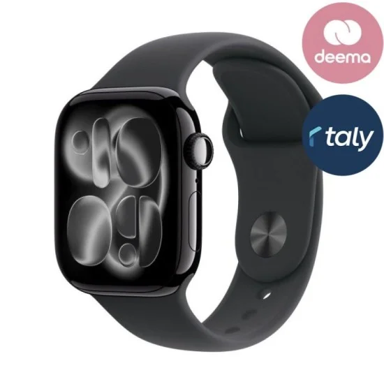 Apple Watch Series 11 Gps 42Mm Jet Black Aluminium Case With Black Sport Band - S/M
